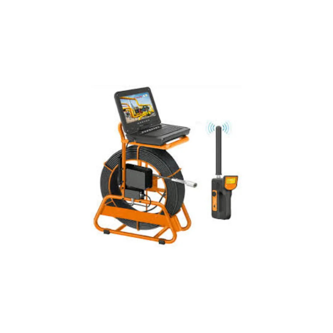 Sewer camera inspection reel and monitor